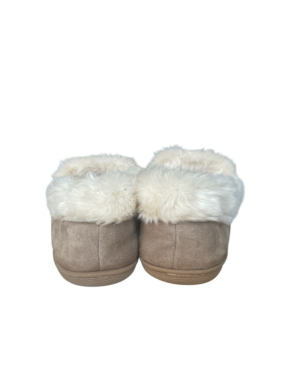 J Crew Women's  Sherpa Sueded Slipper Size 10 - Picture 6 of 9